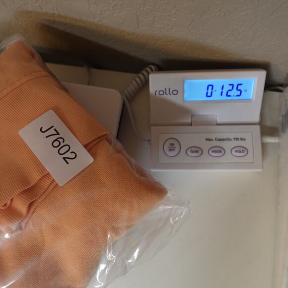 AGOLDE Sweater Womens Extra Small NWT The Round Shoulder Sweatshirt Sherbert - Picture 8 of 9